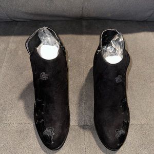 Women’s Floral Embossed Booties